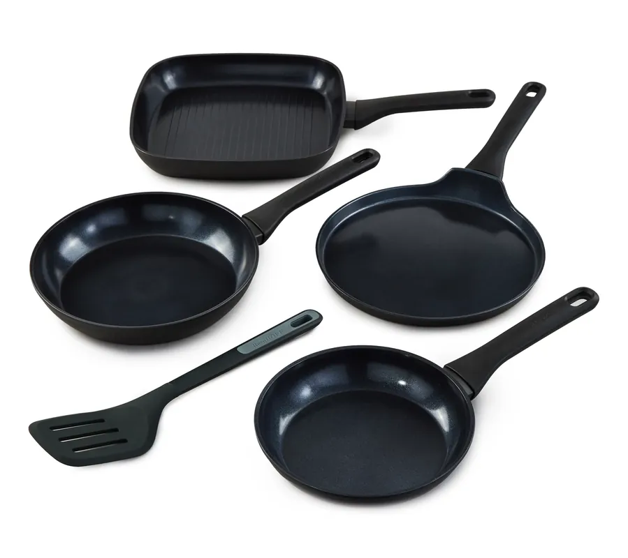 Express Delivery BergHOFF Helix 5pc Nonstick Specialty Pan Set with Turner