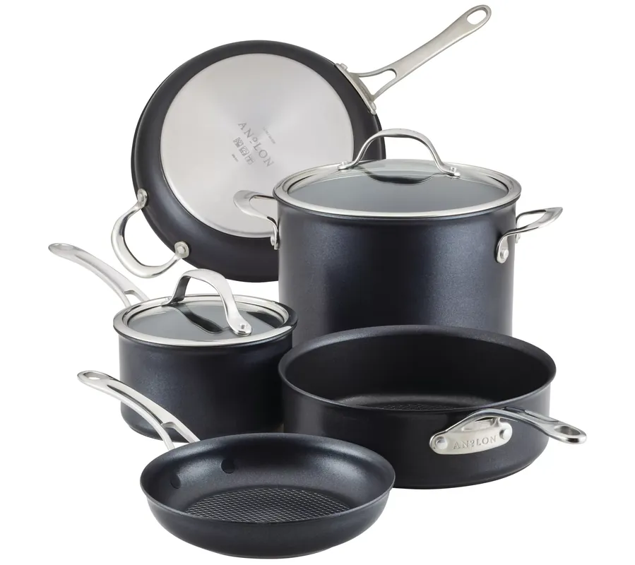 Anolon X Hybrid Nonstick Alumi num 7pc Cookwar e Set Limited Time