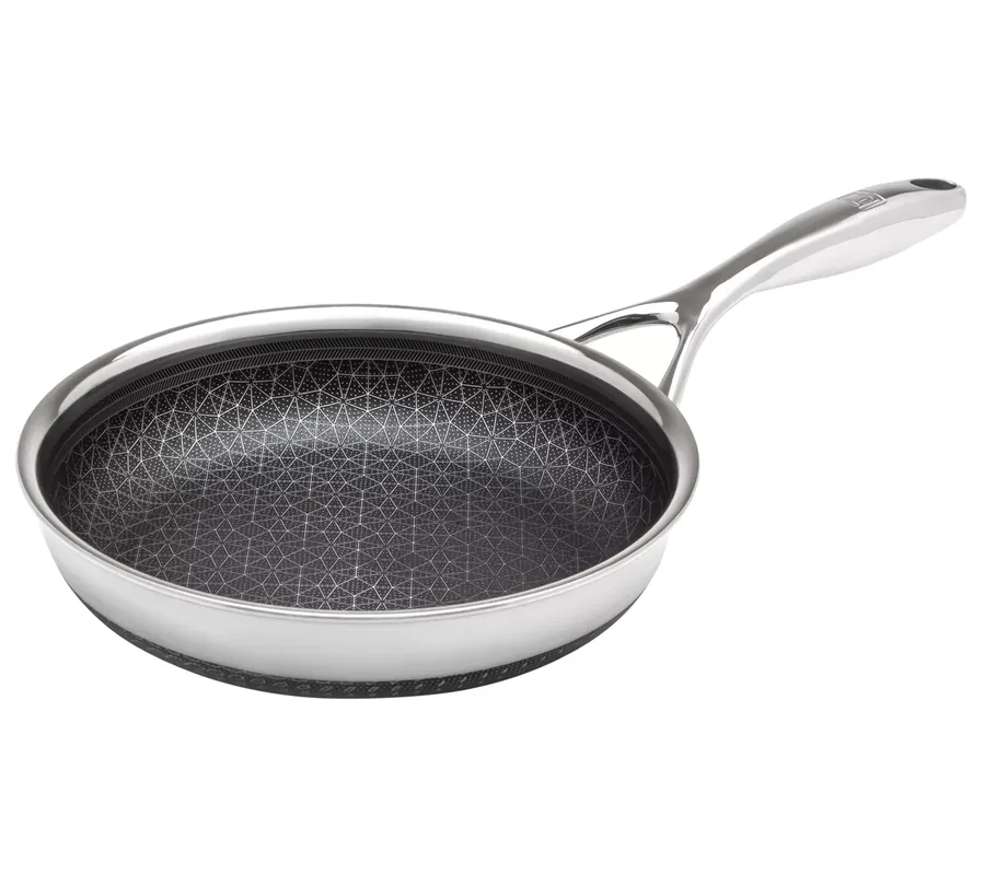 New Release Livwell DiamondClad 8" Nonstick Stainless SteelFrying Pan