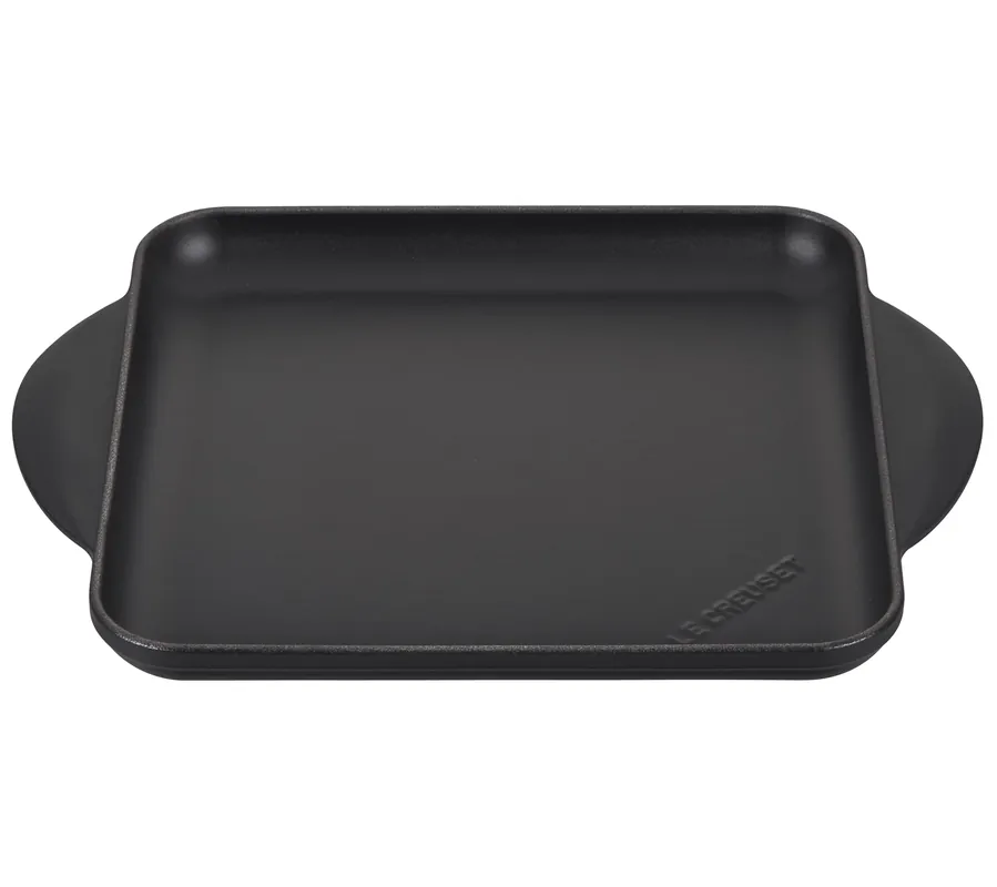 Le Creuset 9.5" Cast Iron Square Griddle Top Rated