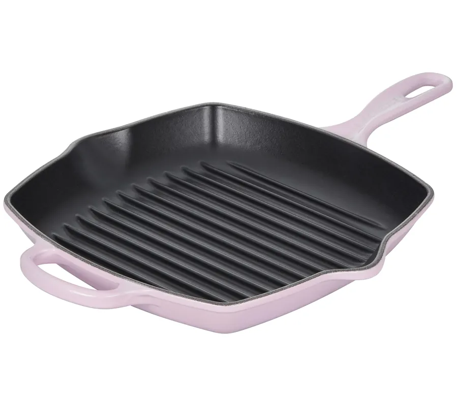 Le Creuset 10.25" Signature Square Skillet Grill Must Have