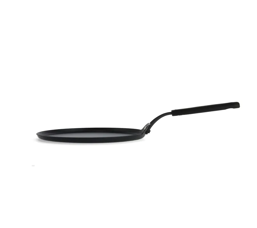 Instant Buy OXO 10" Black Steel Crepe Pan with Silicone Sleeve