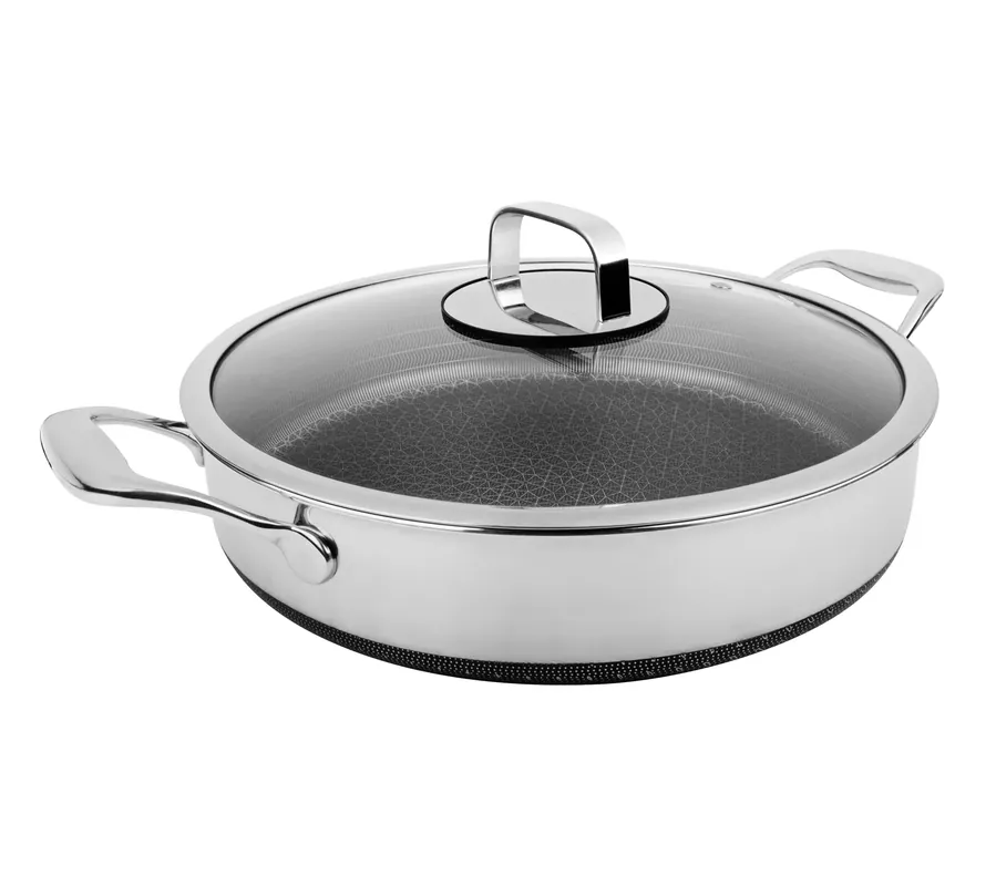 Livwell DiamondClad 5 Quart Hybrid Nonstick Saue pan with Lid While Supplies Last