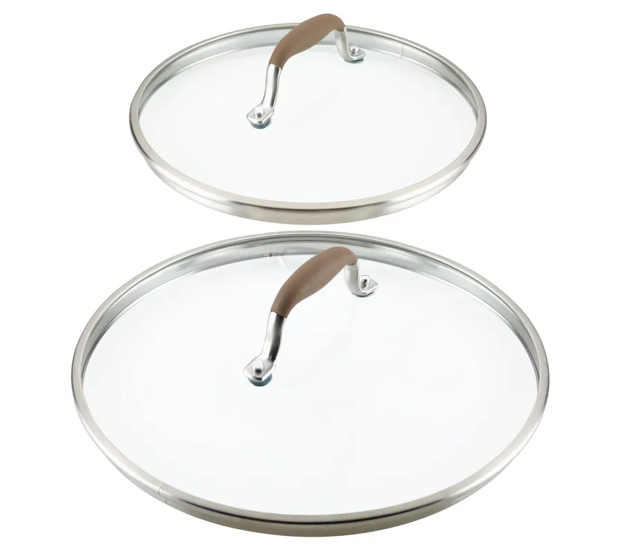 Next Day Delivery Anolon Advanced Home Glass Lid Set, 2pc