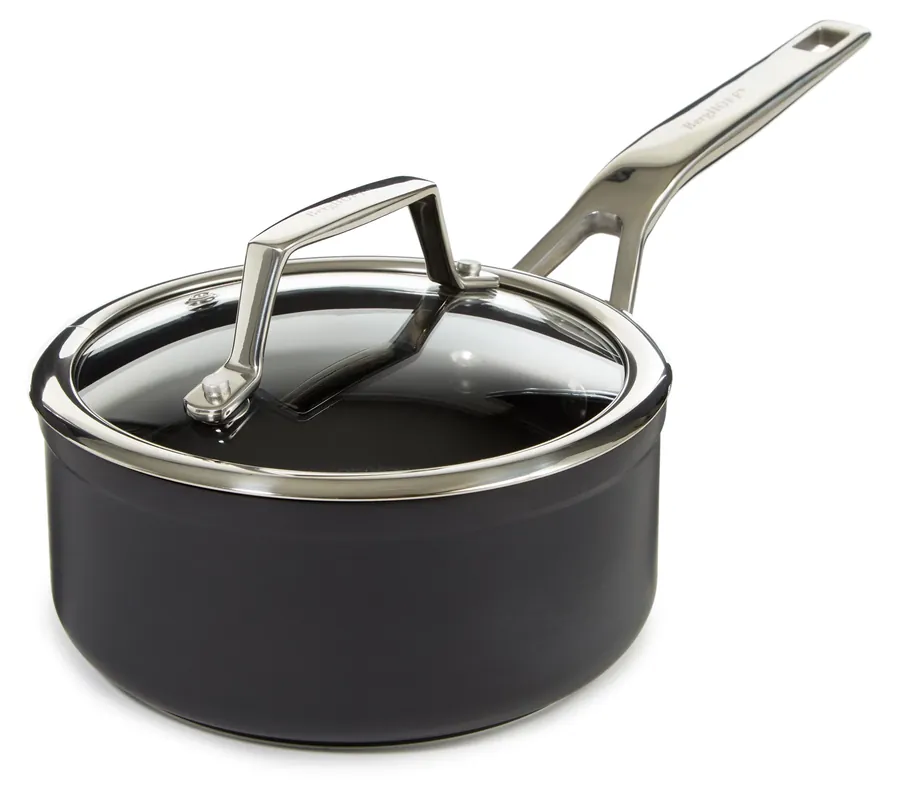 BergHOFF Essentials Hard Anodized Nonstick Saucepan with Lid Shop Now