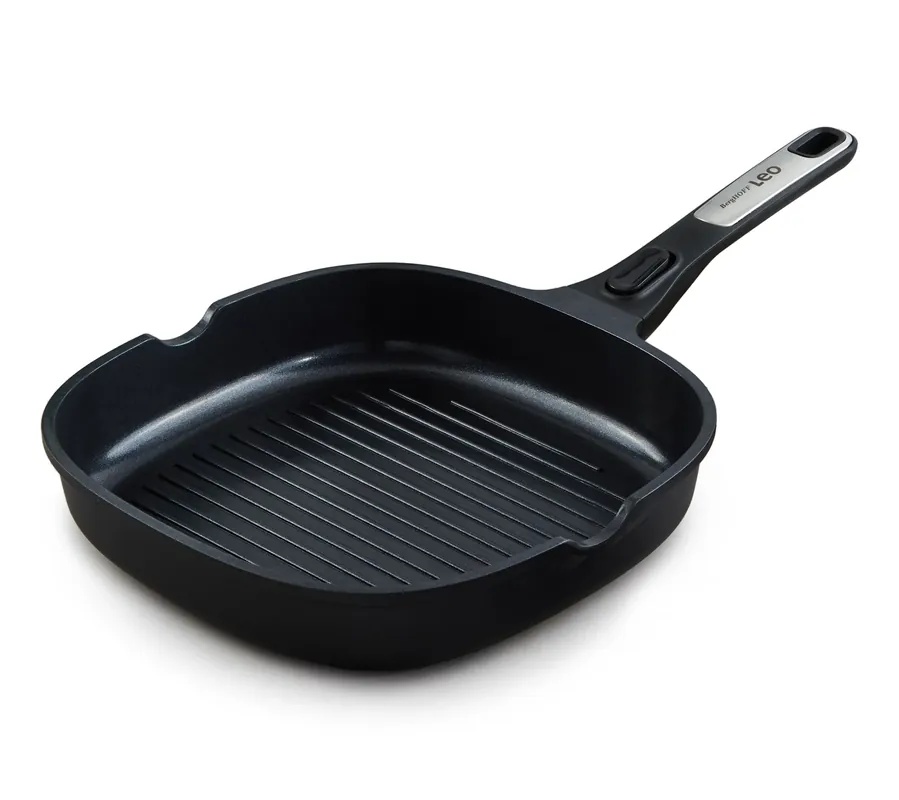 No Minimum Order BergHOFF Phantom Nonstick Ceramic 10.25" GrillPan, Recycled