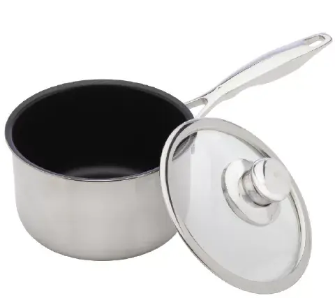 Must Have Swiss Diamond Nonstick Clad 2.1-Qt Saucepan with Lid