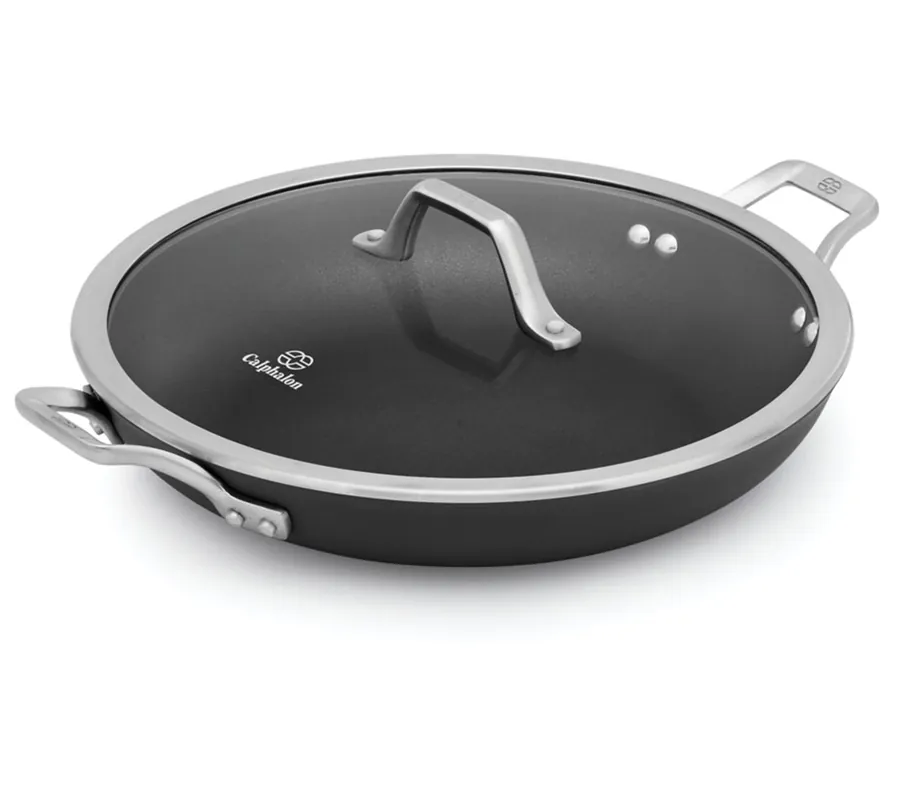 Calphalon Signature Hard-Anodized Nonstick 12"Everyday Pan Bargain