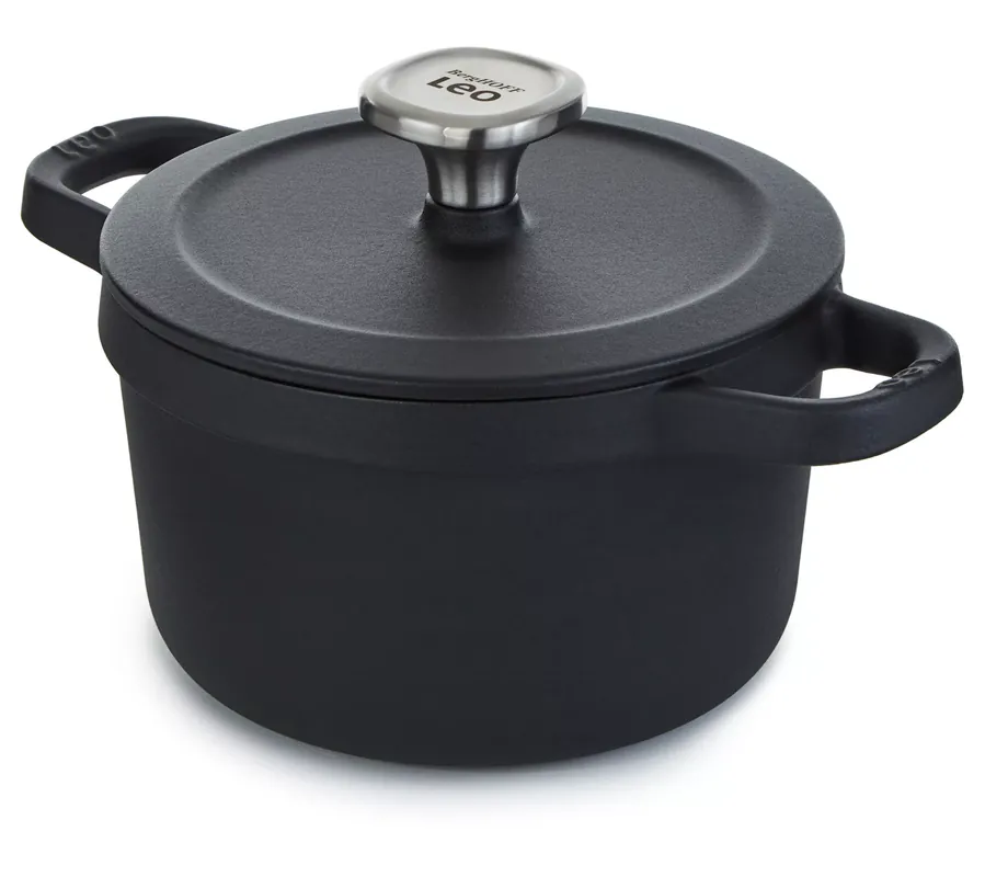 Reduced Price BergHOFF Graphite Enameled Cast Iron Stock pot8", 3.2qt
