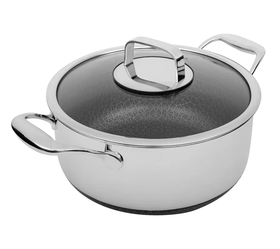 Hassle-Free Returns Livwell DiamondClad 6 Quart Hybrid Nonstick Potwith Lid