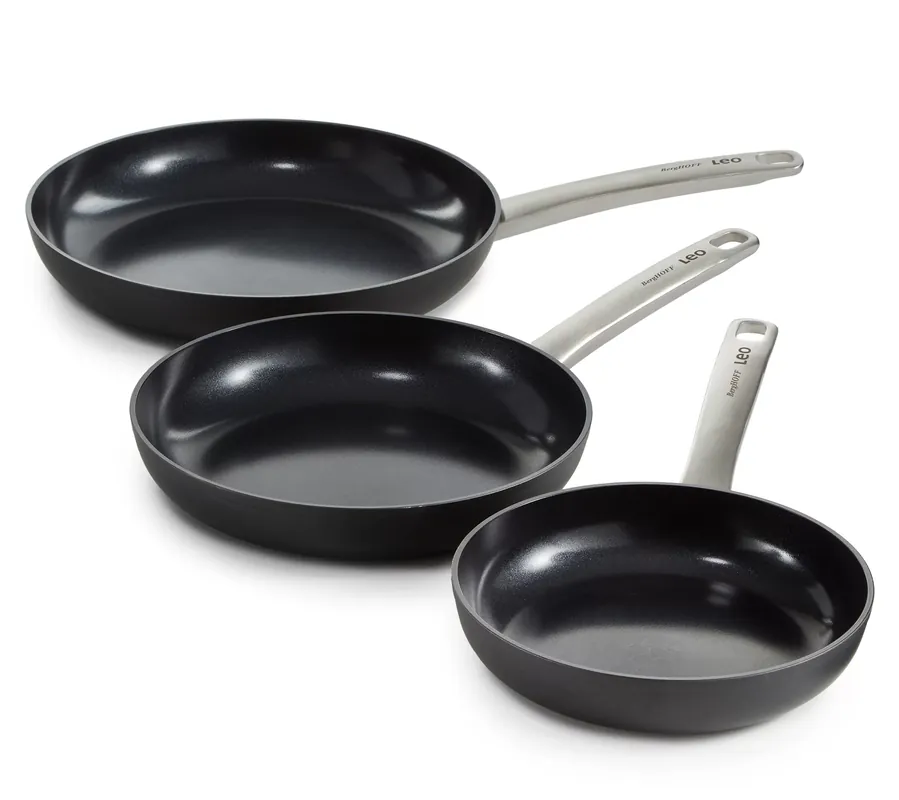 Markdown BergHOFF Graphite 3Pc Non-stick Ceramic SkilletSet