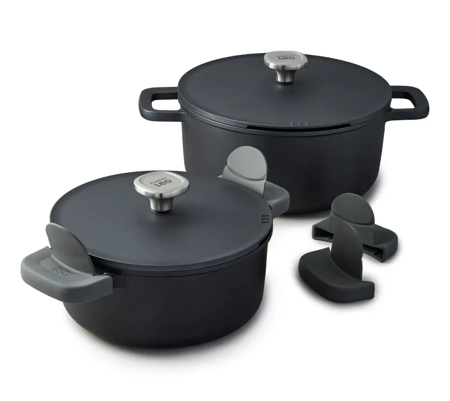 While Supplies Last BergHOFF Phantom 4-Pc Nonstick Ceramic StockpotSet, Recycled