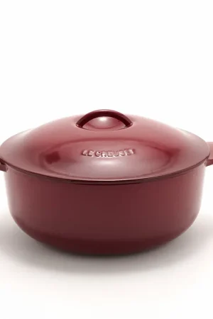 "As Is" Le Creuset Heritage 4-qt Enameled Cast Iron Round Oven Cheap