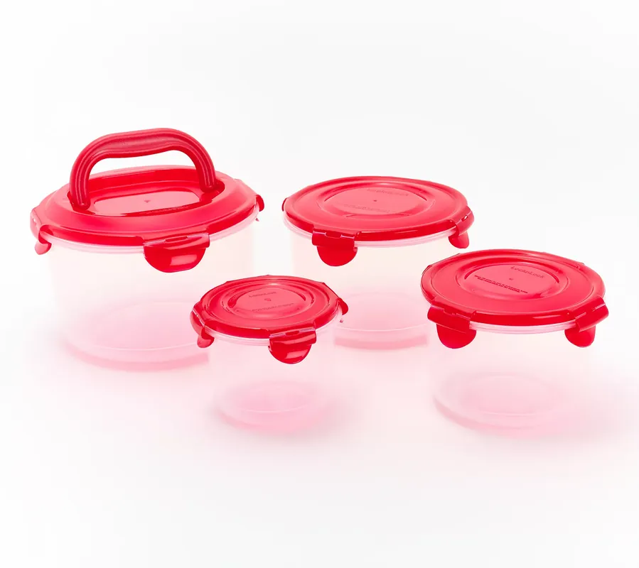LocknLock 4-Piece Nestable Canister Storage Set Order Now