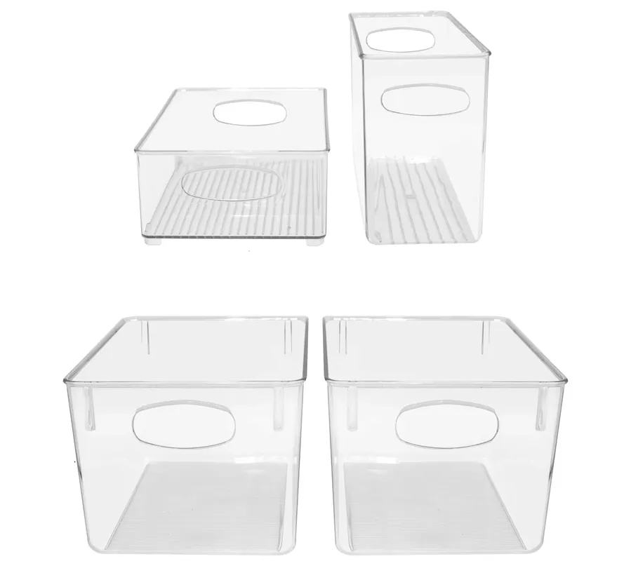 Money Back Guarantee Sorbus 4 Piece Refrigerator and Freezer Organiz er Bins
