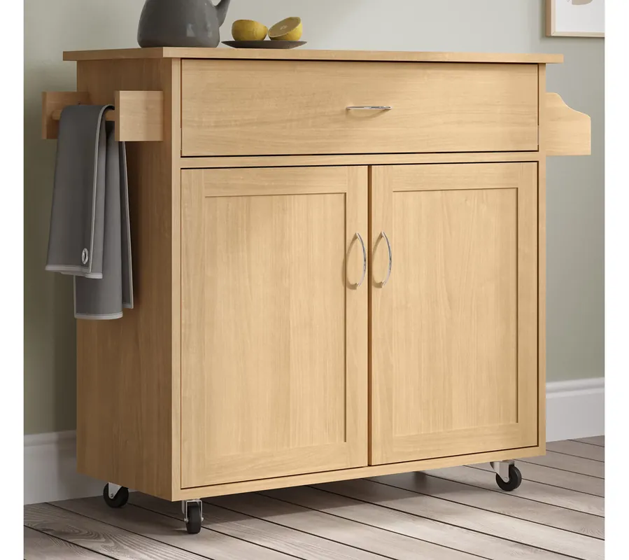 Save Now Lavish Home Kitchen Island Spice Rack & StorageRolling Cart