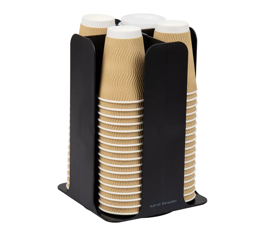 Mind Reader Cup and Lid Carousel, Countertop Oranizer Limited Time