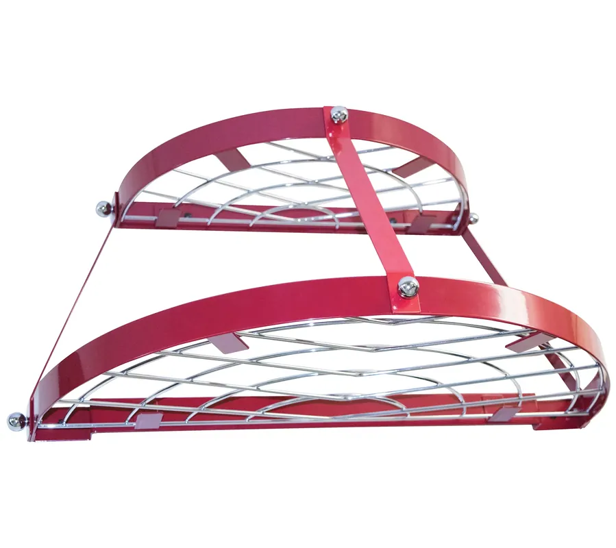 Range Kleen Pot Rack Double Shelf Enamel Best Price