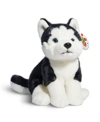 10" Siberian Husky Puppy Dog Toy Trending
