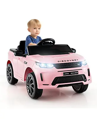 12V Kids Ride On Car Licensed Land Rover Electric Vehicle w/ Remote Control Pink Must Have