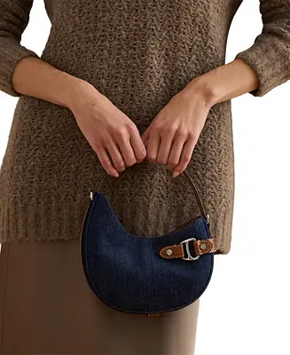 Tasha Mini Denim Crossbody Bag Bargain