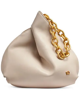 Top Pick Lawrence Leather Wristlet with Chain Strap