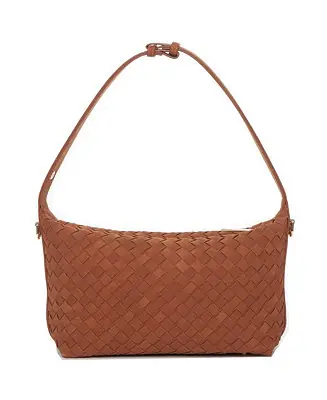 Woven Suede Hobo Bag with Crossbody Strap Best Price