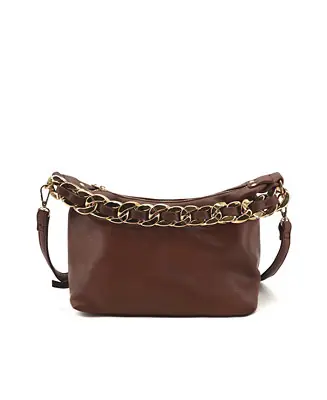 Sale Penelope Braided Gold Chain Crossbody Bag