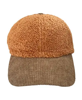 Secure Checkout Corduroy Hat - Brown