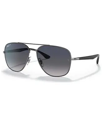 While Supplies Last Unisex Polarized Sunglasses, RB3683 56