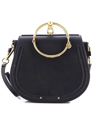 Medium Nile Crossbody Bag Leather Authentic