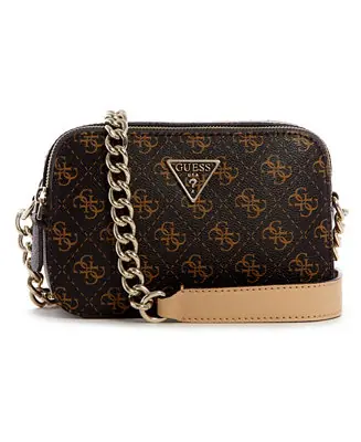 Special Offer Noelle Small Double Compartment Chain Camera Crossbody