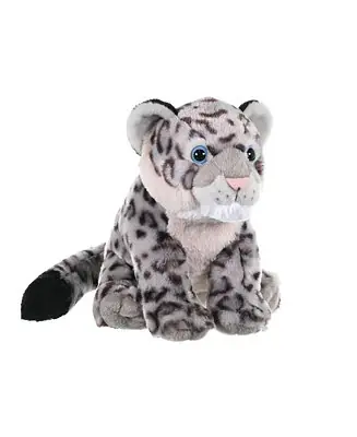Cuddlekins Snow Leopard Cub Stuffed Animal, 12 Inches Mega Sale