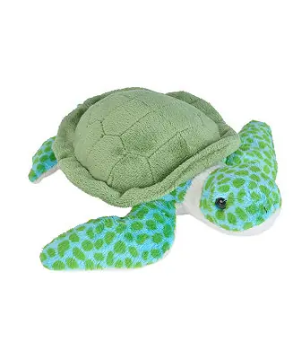 Sea Critters Green Sea Turtle Stuffed Animal, 11 Inches Today Only