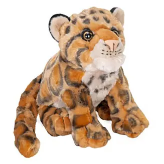 Best Choice Cuddlekins Clouded Leopard Stuffed Animal, 12 Inches