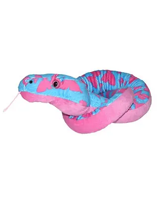 Best Price Plush Snake Butterfly Stuffed Animal, 54 Inches