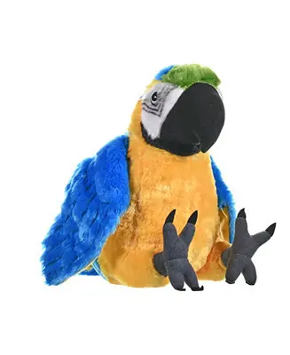 Cuddlekins Blue & Yellow Macaw Stuffed Animal, 12 Inches Holiday Sale