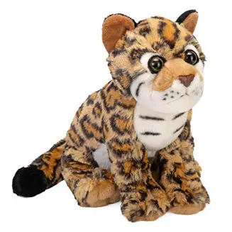 Luxury Cuddlekins Ocelot Stuffed Animal, 12 Inches