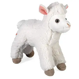 Cuddlekins Mini Lamb Stuffed Animal, 8 Inches Original