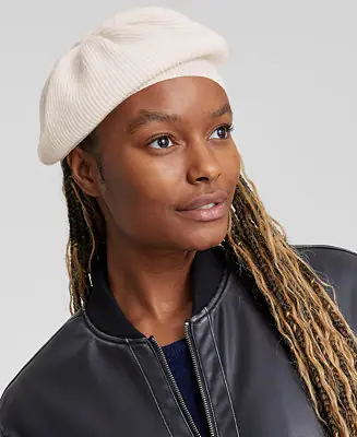 Cashmere Knit Beret Order Now
