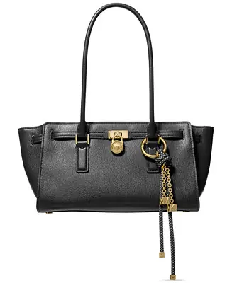 Michael Kors Hamilton Moderne Medium Leather Satchel Reduced Price