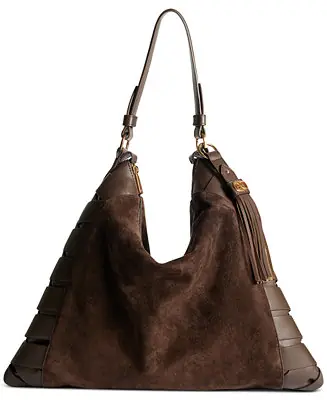 Jette Large Zippered Hobo Bag Next Day Delivery