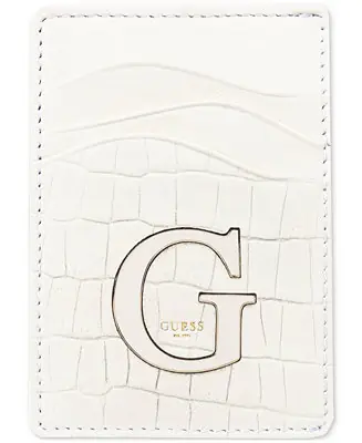 Men's Senda Croc-Embossed Leather RFID Card Case Super Sale