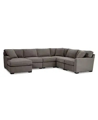 Luxury Radley Fabric 6-Pc. Chaise Sectional with Corner