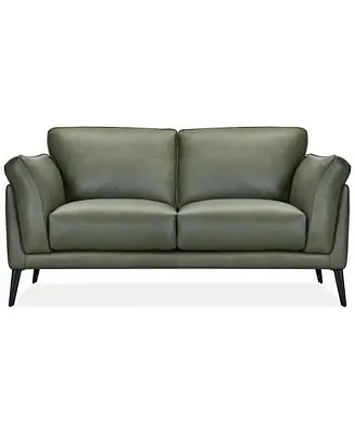 In Demand Keery 66.5" Leather Loveseat