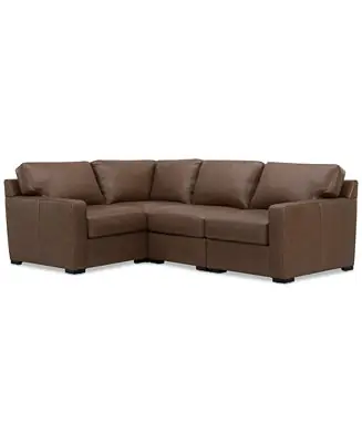 Radley 101" 4-Pc. Leather Corner Sectional New Release