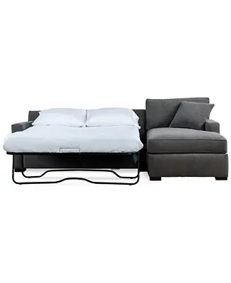 Authentic Radley 2-Pc. Fabric Sleeper Sectional