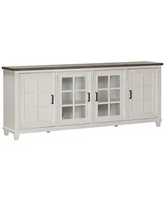 Save Now 84" Dawnwood TV Console with 4 Doors