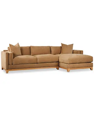 Estlin Fabric 2-Pc. Sectional Brand New