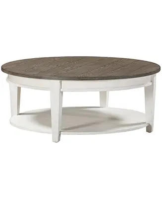 Mega Sale Dawnwood 38" Wood Round Coffee Table